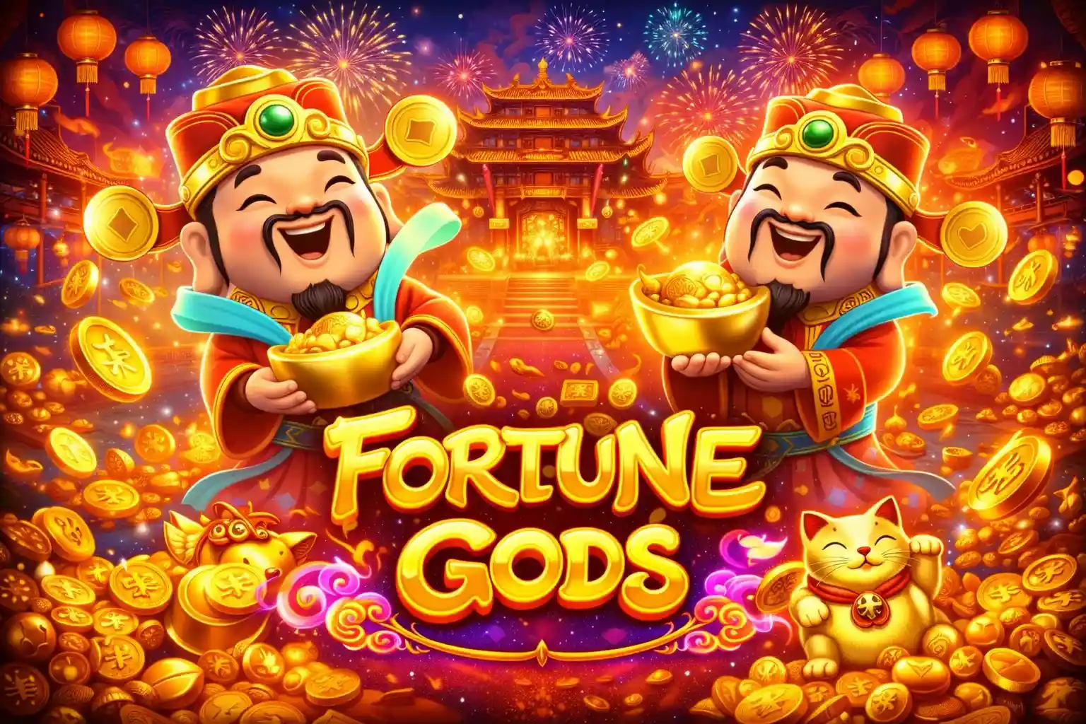 เกมสล็อต Fortune Gods เทพเจ้าแห่งความมั่งคั่ง แจกโชคทองคำมากมาย