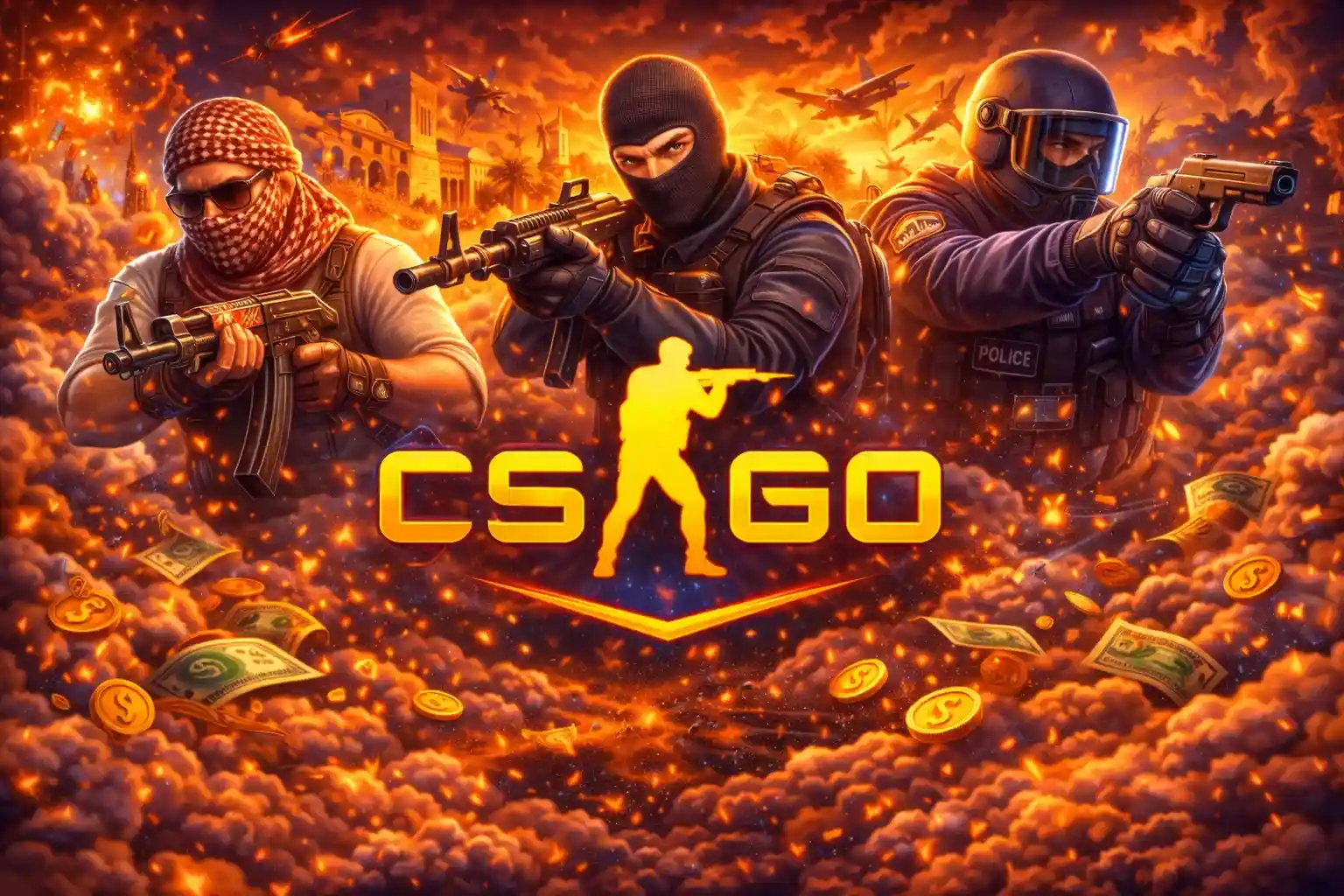พนันเกม CS:GO แมตช์เดือด เชียร์ทีมโปรดพร้อมเดิมพันสดได้ทันที