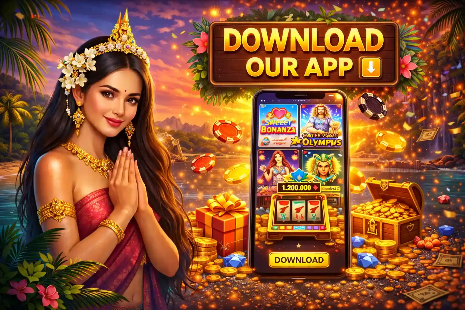 ดาวน์โหลดแอปคาสิโนบนมือถือ รองรับภาษาไทย ใช้งานง่ายทุกระบบ