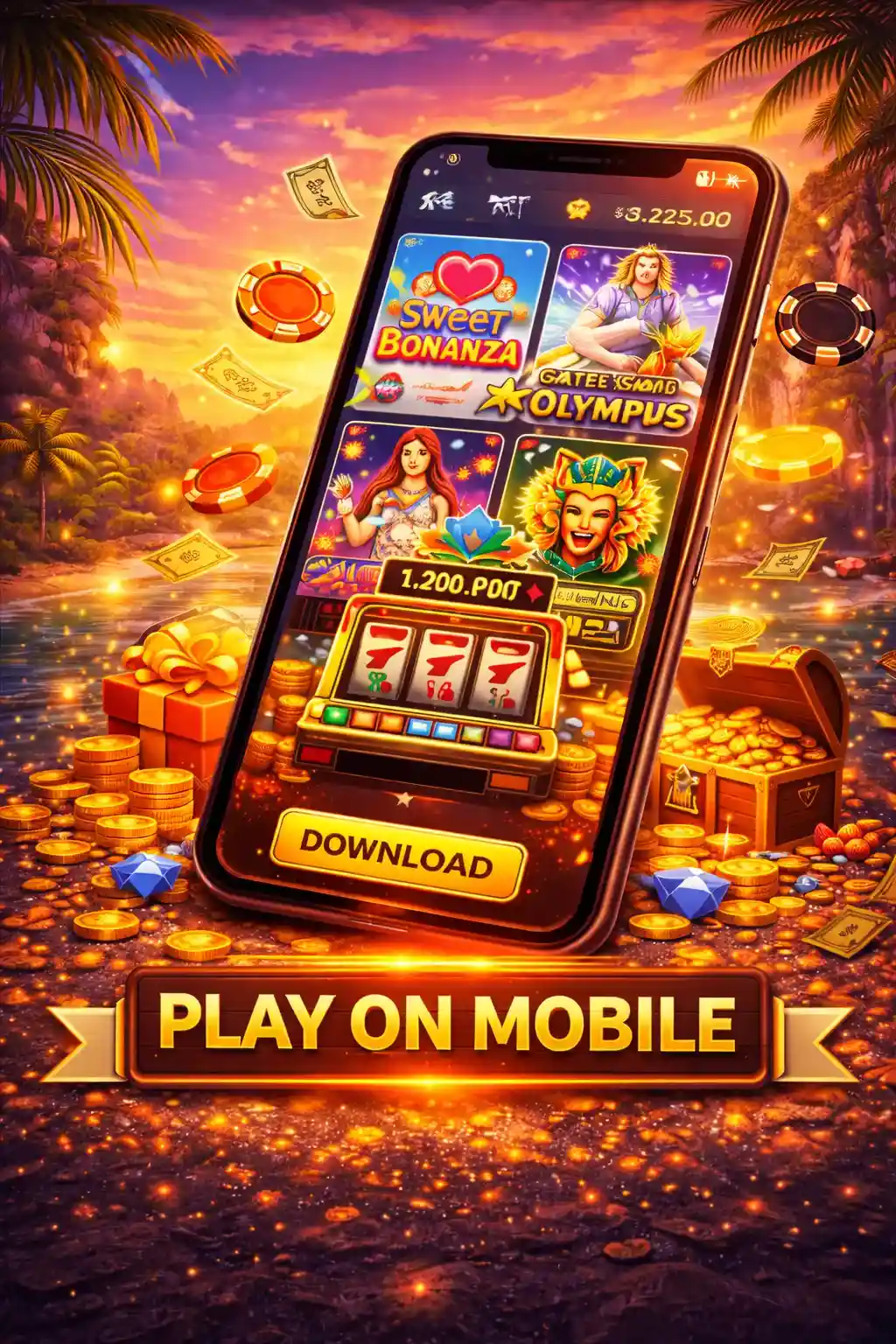 ประสบการณ์เล่นสล็อตบนสมาร์ทโฟน ภาพสวย ไหลลื่น ไม่มีสะดุด