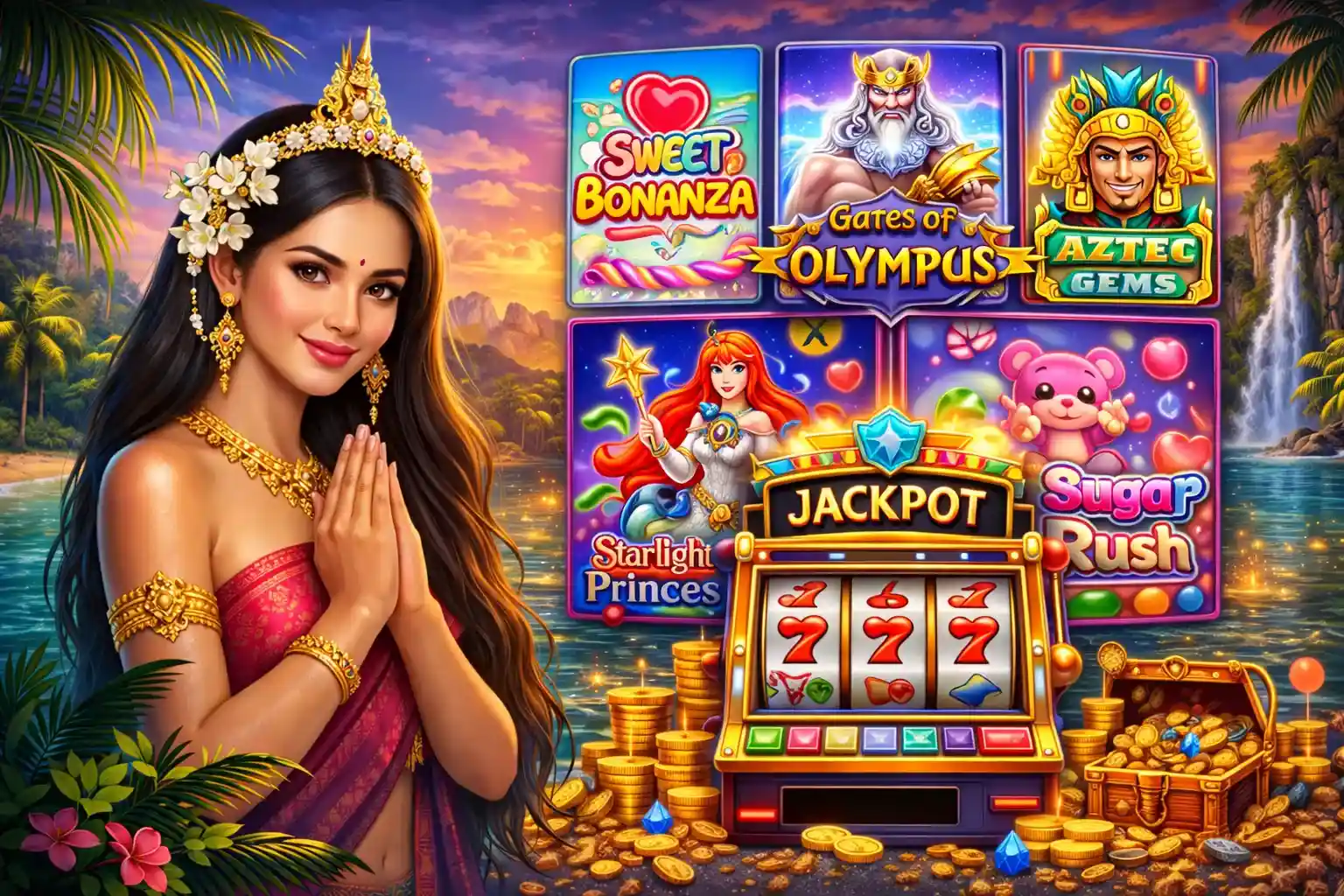 รวมเกมสล็อตแตกง่าย จ่ายหนัก พร้อมรางวัลแจ็คพอตใหญ่จากค่ายดัง